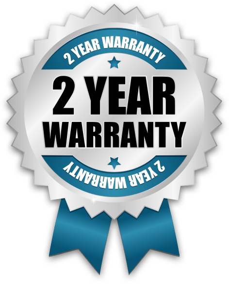 Two years warranty